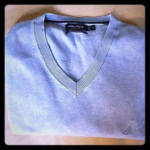 Nautica Luxury Performance V-Neck Sweater